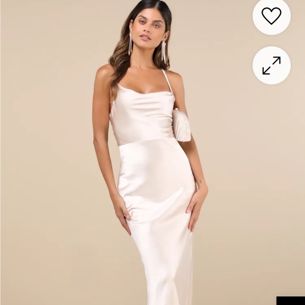 Elegant Satin Dress
